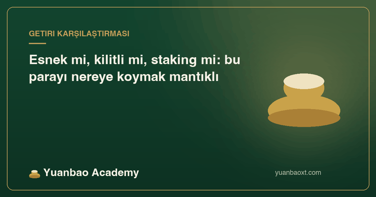 Esnek, kilitli, staking nasıl seçilir kapağı