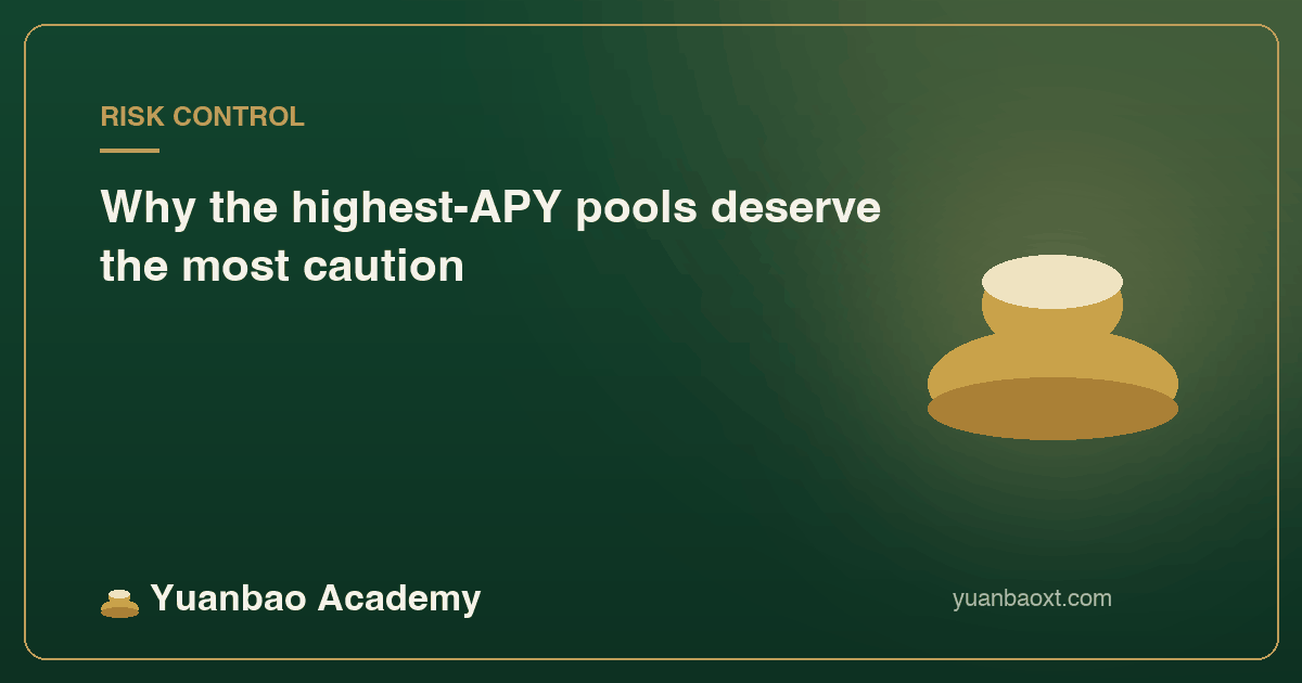 Why the highest-APY pools deserve the most caution, cover image